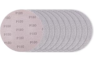 SALI Schleifgitter Ø 225mm 10 Stück Schleifscheiben Körnung 180 Klett Klettscheiben Selbsthaftend Schleifblätter Schleifpapier für Trockenbauschleifer Giraffenschleifer Wandschleifer Deckenschleifer