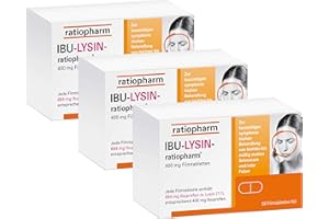 AONELAS Ibu-Lysin-ratiopharm 400 mg 3x50 Filmtabletten inclusive einer Handcreme von vitenda, bei Schmerzen und Fieber