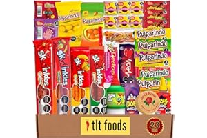 TLT FOODS Lotto Dolci Messicani – Confezione Varietà di Dolci Messicani Piccanti da Regalare, Mix Assortito di Caramelle, Candy Box Snack Messico, Chamoy, Pelon Pelo Rico, Pulparindo