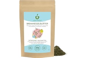 IDDA Herbal Ortie Tisane 250g, Feuilles Séchées et Coupées pour la Préparation de Tisane Ortie