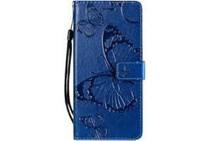 DENDICO Cover per Galaxy A50S / Galaxy A50 / Galaxy A30S, Pelle Portafoglio Custodia per Samsung Galaxy A50S / A50 / A30S Custodia a Libro con Funzione di appoggio e Porta Carte di Credito - Blu