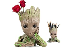 HOMENED Baby Groot Blumentopf – Actionfigur für Pflanzen und Stifte aus dem Film Classic heißt Baby Groot