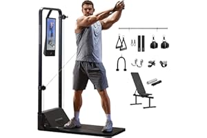 Speediance Gym Monster 2 Smart Home Gym, Upgraded AI-Powered Home Workout Maschine, Multifunktionale Smith Maschine, Ganzkörper-Krafttraining Fitnessgeräte, All-in-One Workout