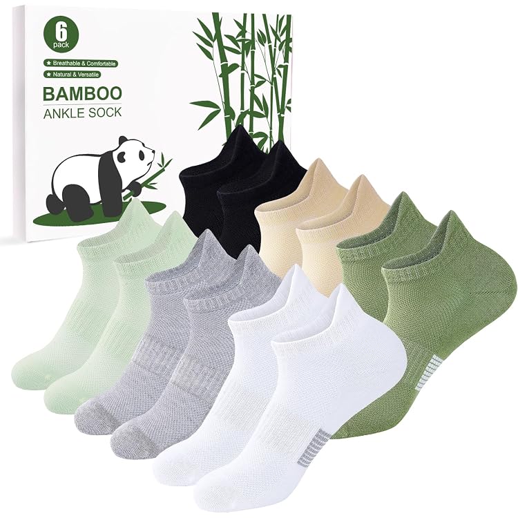 5 Paia Di Calzini In Bambù Per Donna Taglie 39-42 - Calze Da Stivale Morbide, Traspiranti E Senza Cuciture, Colori Neutri