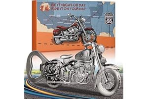 LULLEA Décapsuleur de Bière de Moto, Cadeau Fête des Pères, Cadeau Homme, Idee Cadeau de Moto Homme, Cadeau Anniversaire Homme, Cadeau Noel Cadeau Unique Bière pour Lui Papa Petit Ami Mari Grand-Père