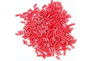 TAHOES LUXE TAHOE'S Luxe - Lote de 100 Piedras para mechero Compatible con Clipper y Zippo, Flint Stone Universal (Rojo)