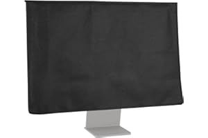 ‎KWMOBILE kwmobile Hülle kompatibel mit Apple Studio Display - mit Fach für Apple Magic Keyboard, Magic Mouse und Kabel - Schwarz