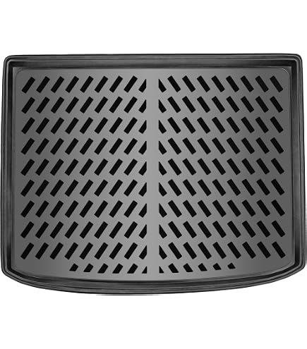 Vasca Baule MTM Su Misura Per Ford C-Max II (11/2010-06/2019) – Antiscivolo, Alti Bordi 5 Cm, Facile Da Lavare, Cod. 1020