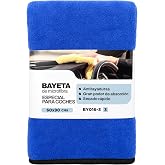 H HANSEL HOME XXL Microfibre Car Drying Towel 90 x 60 cm, Blue, 1 Piece