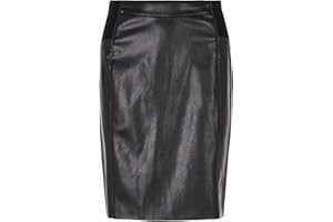 Vero Moda Female Bleistiftrock VMBUTTERSIA Hohe Taille Kurzer Rock