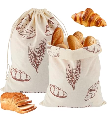 Borsa Per Verdure In Lino Biologico - 26x38 Cm - Ecologica E Riutilizzabile - Per Conservazione Alimenti - Foto 3