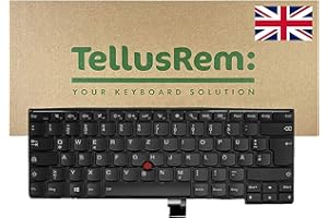 TELLUSREM replacement UK backlit keyboard for Lenovo Thinkpad T460s T470s