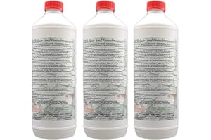 A.K.B. Steinreiniger/Fassadenreiniger S Konzentrat bis 1800m², 2313(3L) Flechtenentferner,Dachreiniger, Grünbelagentferner (bedingt für Farbiges)