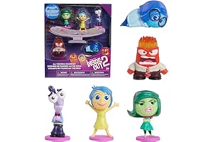 JUST PLAY Juegos de Figuras de Todos los Sentimientos de Inside out 2 (del revés 2) de Disney y Pixar