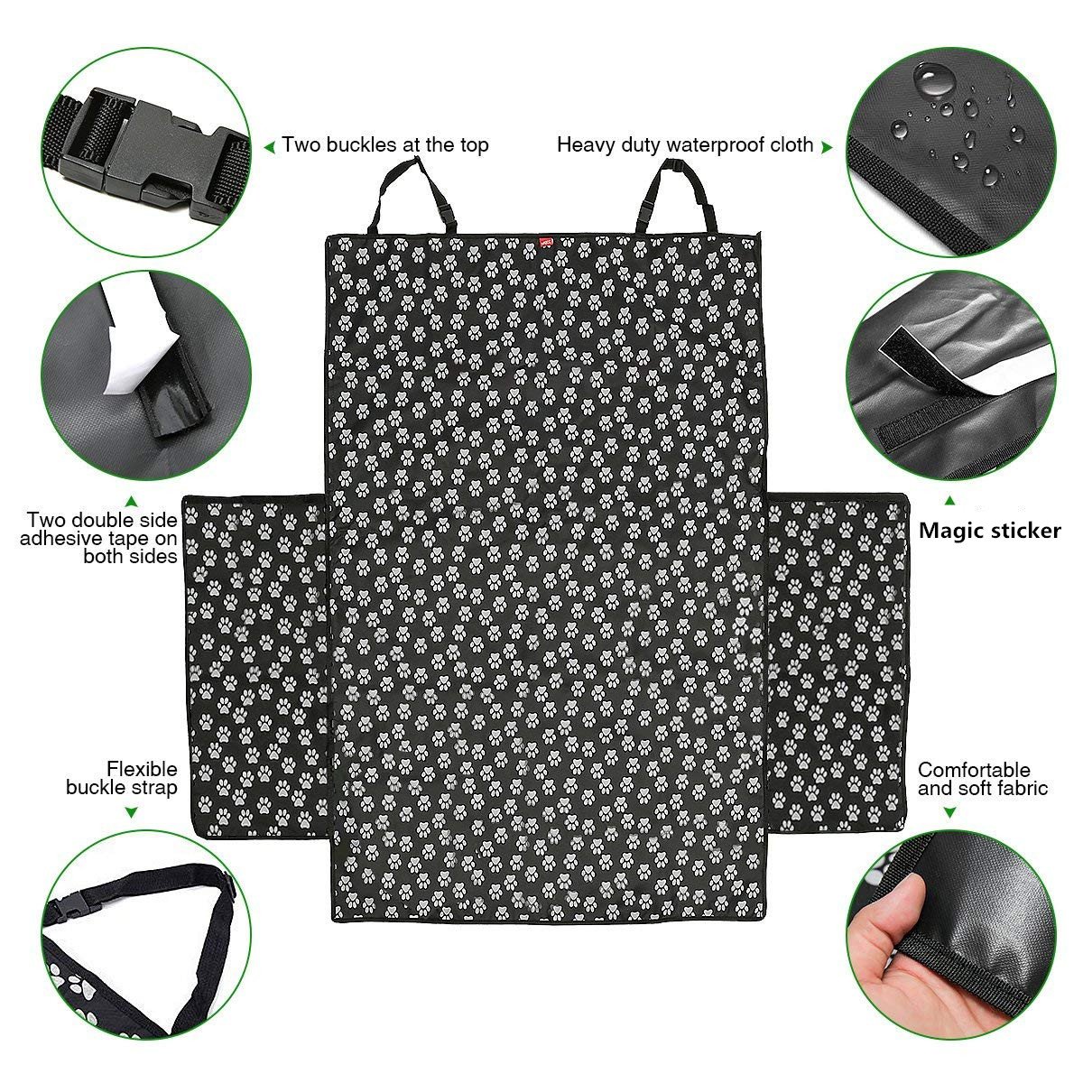 MATCC Car Boot Cover for Dogs Car Boot Liner Protector Waterproof Boot