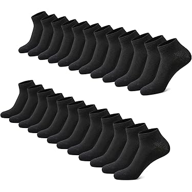 XJARVIS Damen Knöchelsocken Aus Baumwolle – Weich, Atmungsaktiv & Bequem Für Sport & Alltag, Mehrfarbig