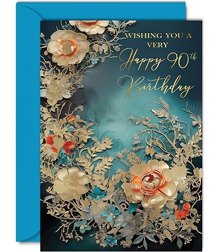 Jonny Javelin Happy 90th Age 90th Birthday Card For Women - View #3