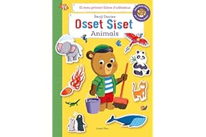 Osset Siset. El meu primer llibre d'adhesius. Animals