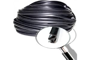 VARGORT Double Glazed Window Rubber Seal Strip, upvc Door Seal, Front Door Rubber Seal, Patio Door Seals Replacement -Technology Designed for Optimal Insulation.5mm upvc Door Frame Seal(S-1172-20MTS)