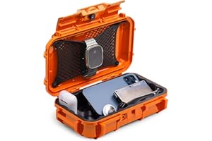 Evergreen 56 x Waterproof Waterproof Protective Case - Travel Safe/Mil Spec/Made in USA - for Organizing Cameras, Phones, Camping, Fishing, Hiking, EDC Sports