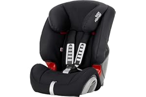 Britax Römer Fotelik dziecięcy 9 miesięcy - 12 lat I 9-36 kg I EVOLVA 123 fotelik samochodowy grupa 1/2/3 I Cosmos Black