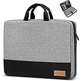 Bagasin Laptop Sleeve Bag, 15 15,6 16 tum TSA Laptop Väska Skyddsfodral Vattentät med 4-lagers skydd, datorväska för MacBook,