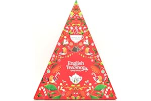 English Tea Shop Calendario de Adviento rojo (triangular) 25ct
