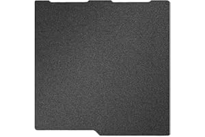 Cavabien 256x268 mm textura del tablero de construcción de doble cara Pei (negro), para el tablero de plataforma de la impresora 3D Kobra 3 / Kobra 3 combo