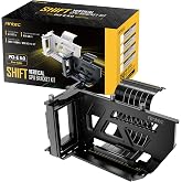 Antec Shift ARGB PCIe 5.0 Dikey GPU Braketi ve Y&uuml;kseltici Kablo, 3 Slota Kadar GPU Desteği, &Ccedil;ok Y&ouml;nl&uuml; Ayarlanabilir, Micro-AT