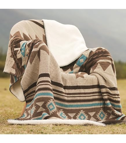 Queen-Size Fleecedecke | Exotische Blumenmuster | Rot-Gelb Mit Braunen Blättern | Weich & Wärmend | Für Bett, Couch & Reisen