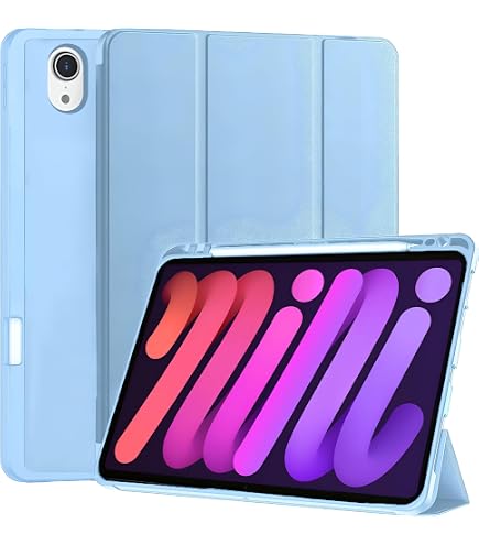ProCase Smart Case for iPad Mini 7 A17 Pro 2024/iPad Mini 6 2021