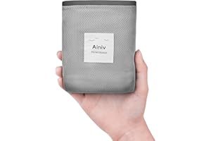 Ainiv Mini Picknickdecke, Ultraleicht tragbare Stranddecke, Sandabweisende Camingmatte, Ultraleicht Kompakt Strandtuch, Outdoor Decke für Strand, Reisen, BBQ, Picknick, Camping und Wandern 140 x 180cm