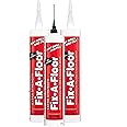Fix-A-Floor All in One Micro Precision Injector Kit Bonding Adhesive - For Loose & Hollow Tiles, Wood, LVT & Laminate - Includes a Reusable Syringe Adapter & Patented Customisable Tip (Pack of 3)