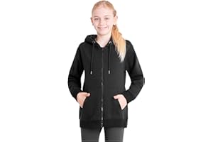 CityComfort Sudadera Niño con Capucha y Cremallera, Chaqueta de Chándal de Niño y Adolescente 4-15 Años