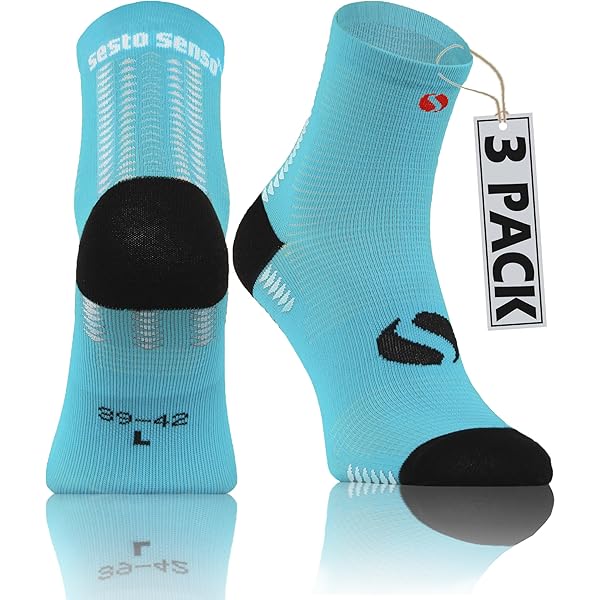 Calzini Sportivi Benirap - 6 Paia, Cotone Traspirante, Per Trekking E Sport - Foto 4