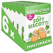 Kiddylicious Strawberry, Banana & Yoghurt Pouch Snack Baby Food Multi 6m+ 4 X 100g