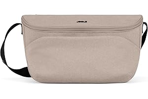 Joolz Organiser Bag – Compact Baby Stroller Organiser Geo, Aer, Day & Hub – Zipped Compartments – Buggy Storage for Baby Essentials – Travel Accessory for Parents - Sandy Taupe