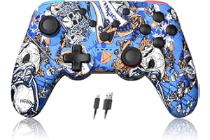STYCIZOM Controller Compatibile con Switch, Controller Pro senza fili Compatibile con Switch/ Lite/OLED, NFC,Multipiattaforma PC/IOS/Android, Gamepad Remoto con Joystick, Turbo Regolabile e Doppia Vibrazione