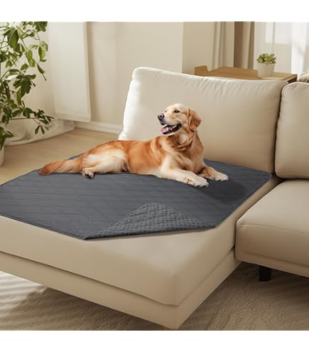 Maxetodo 2 Stück Welpen Unterlagen 46x61cm - Wiederverwendbare PIPI Matten Für Hunde & Katzen