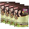 Sterling Naturals Megha Mehandi Hair Colour for Women & Men, Henna Based Mehndi, Organic Hair Dye Without Chemicals and Ammonia, Dark Brown, 45 g (Pack of 4)