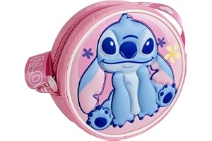 Disney-väska för flickor från 2 till 8 år färgglad design med tecknad karaktär, lätt och rymlig Disney-väska, 3D-söm, S