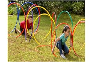 PRIMEDEALS Multicolor Small Large Hula Hoops Adults Kids Solid Hula Hoop Fitness Exercise 55cm,75cm
