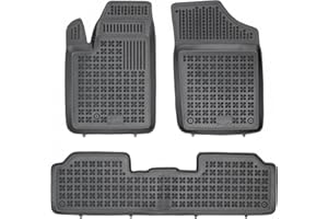 M MOTOS MOTOS Tapis de voiture en caoutchouc pour Citroen Berlingo I 1996-2010 Améliorez votre confort de voyage avec le tapis antidérapant pour voiture - tapis de sol pour voiture tous temps, protection cont