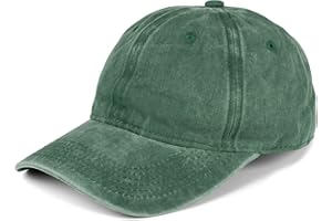 styleBREAKER Casquette Unisexe Baseball Look Vintage Ajustable 6-Panel Cappy en Optique Washed avec Visier Courbé en Coton Casquette Rétro pour Hommes et Femmes