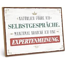Holzschild Shabby Vintage Retro UNKRAUT VERGEHT NICHT! Garten Balkon
