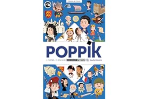 Poppik - Chronologie de l'Histoire de France: Avec un poster et 72 stickers