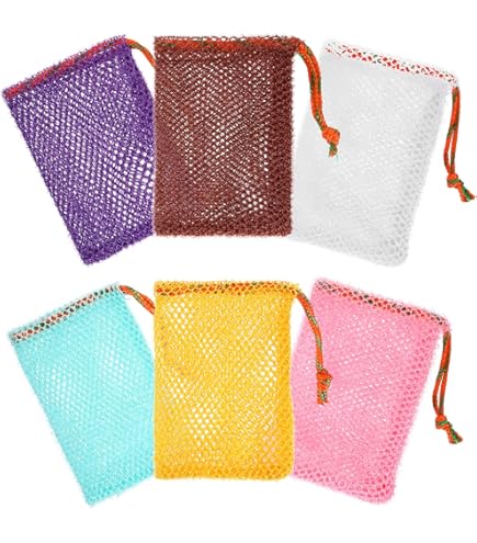 Willekeurige kleur zachte zeepzakjes voor de douche