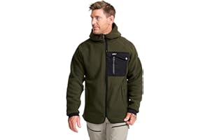 RevolutionRace Sherpa Hoodie für Herren, Outdoor Fleecejacken perfekt für Wanderungen und Outdoor-Abenteuer