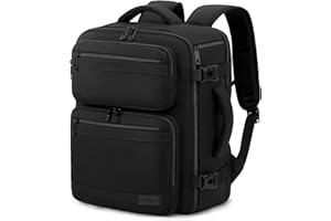 VANKEV Eurowings Ryanair EasyJet Wizz Air Handgepäck 40x30x20cm-24L, 45x36x20cm-32L, Sitzunter Rucksack für Reisen passt zu 15,6 Zol Laptops