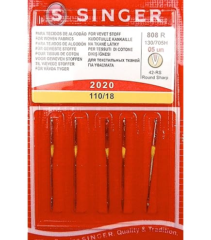 Aghi Per Macchina Da Cucire Singer - Set 20 Pezzi Spessori 70-100 Universali - Foto 14
